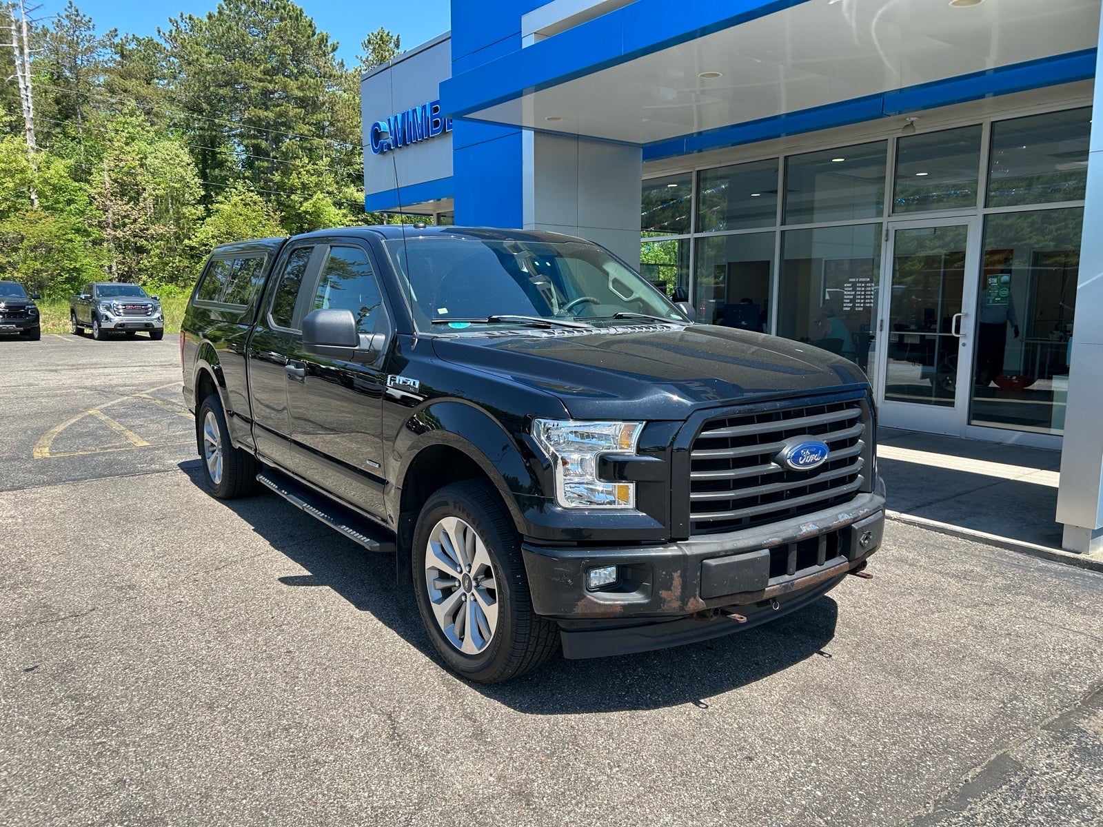 2017 Ford F-150 — side profile view