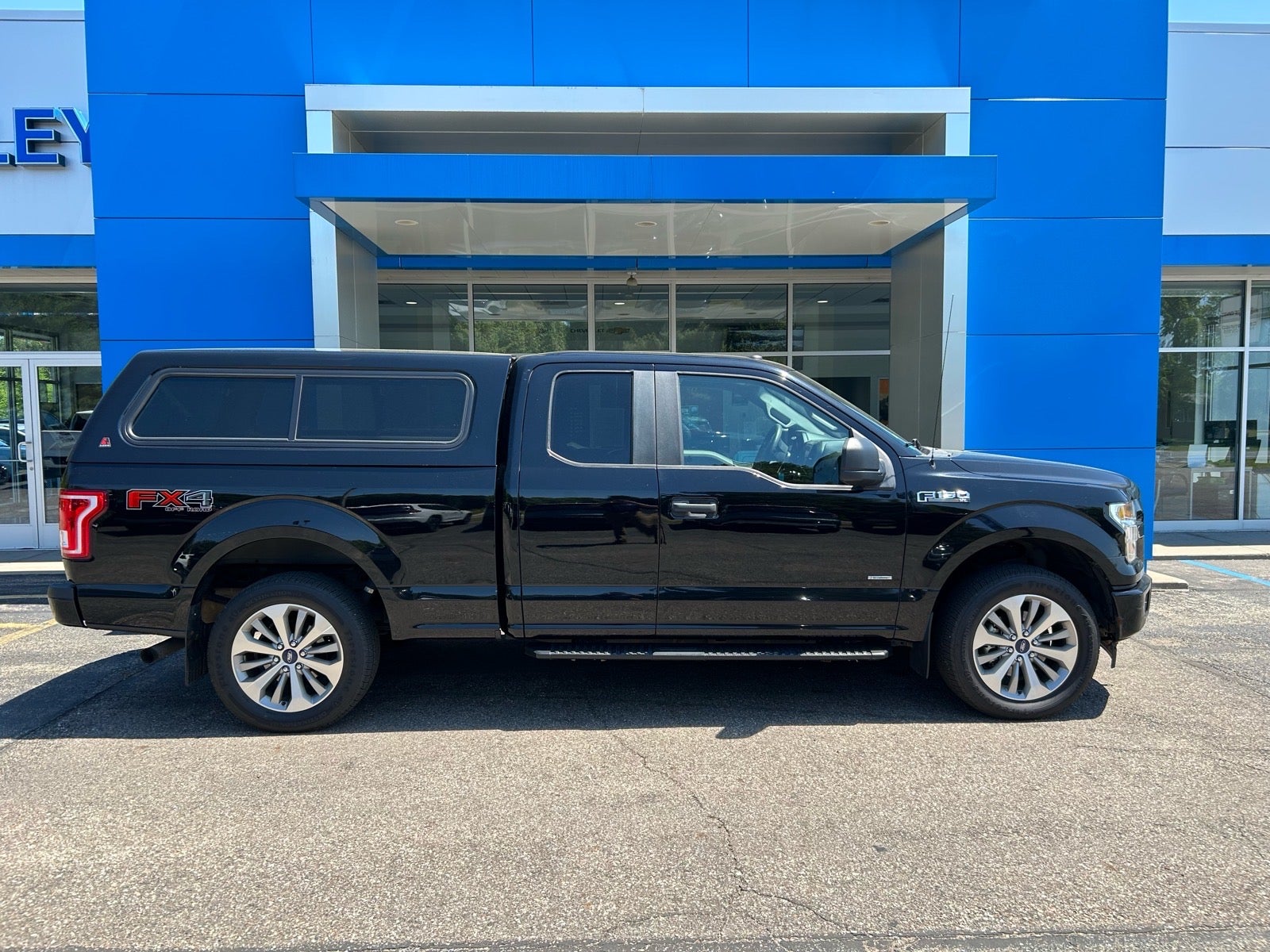 2017 Ford F-150 — rear three-quarter view