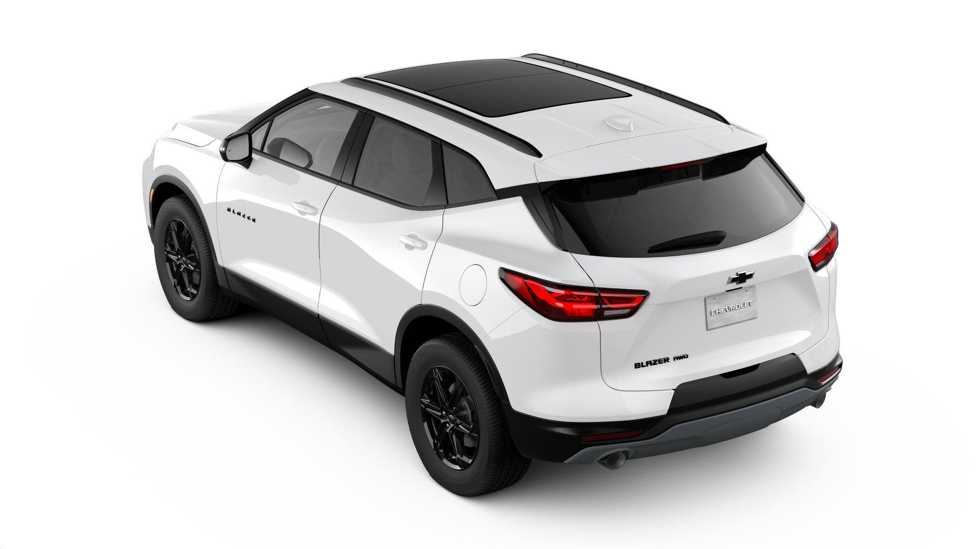 2026 Chevrolet Blazer — rear three-quarter view